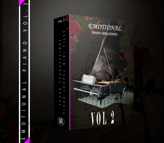 Emotional Piano Melodies Sound Pack (With Midi) Vol. 2