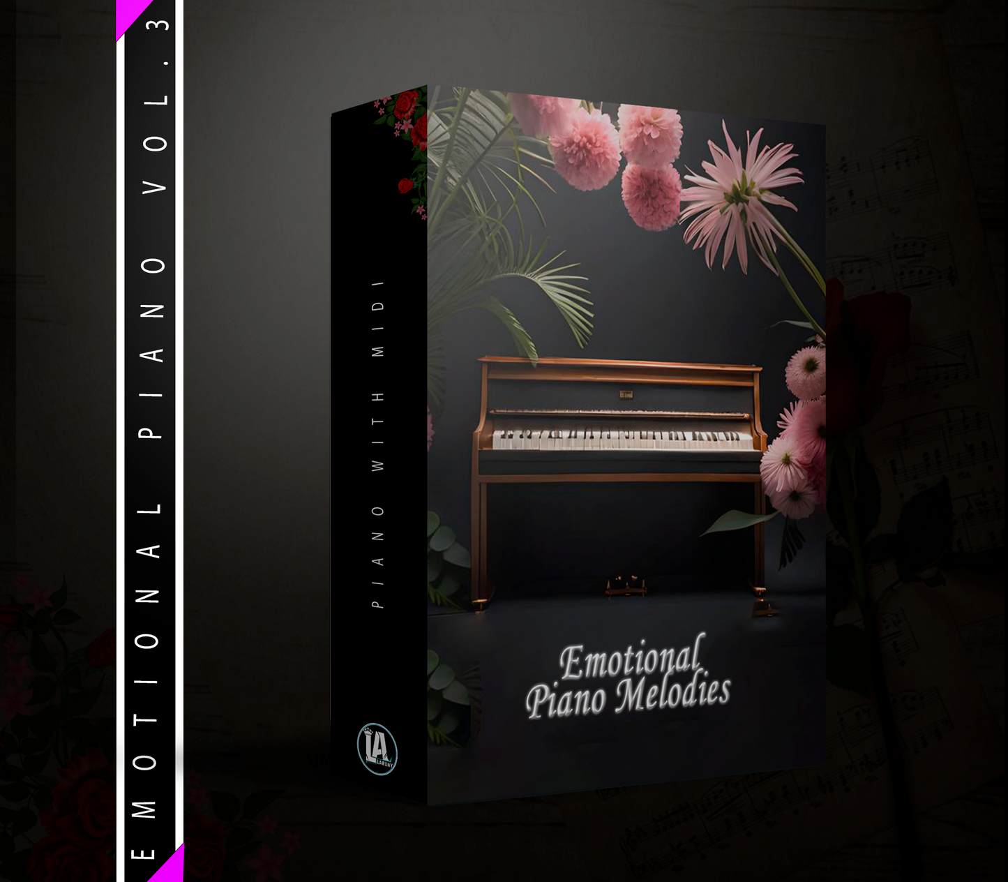 Emotional Piano Melodies Sound Pack (With Midi) Vol. 3