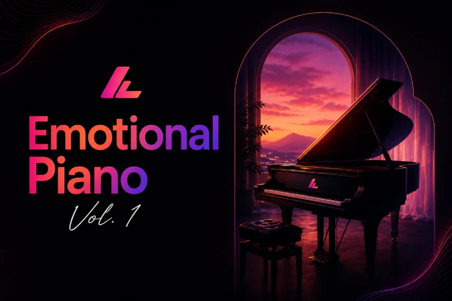 Portada del sound pack Emotional Piano Vol 1 de Laruny