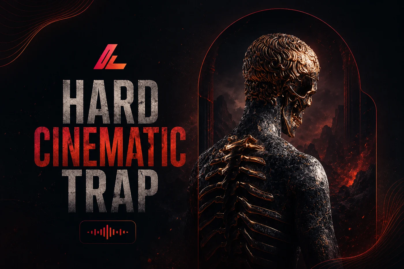 Portada del sound pack Hard Cinematic Trap de Laruny