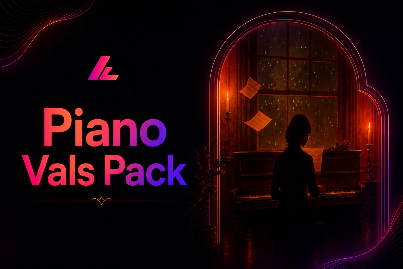 Portada del sound pack Piano Vals Pack de Laruny