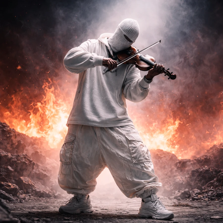 Portada del beat Fury — Trap type beat de 105 BPM producido por Laruny